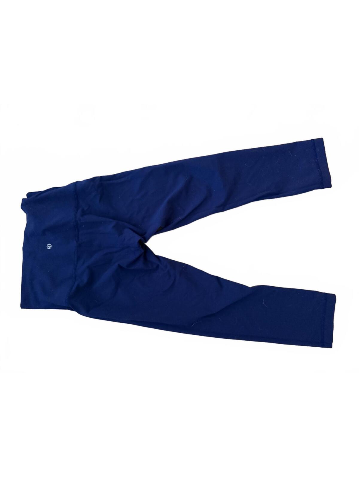 Lululemon Wonder Under High-Rise Crop Navy Size 6 — image 2 of 2